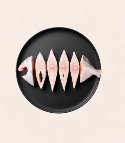 White Pomfret - Curry Cut With Head