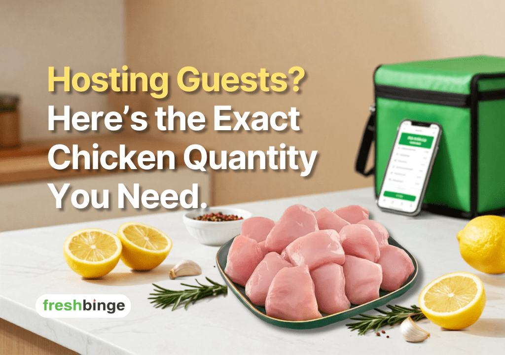Fresh and hygienic chicken delivery in Bengaluru by Freshbinge