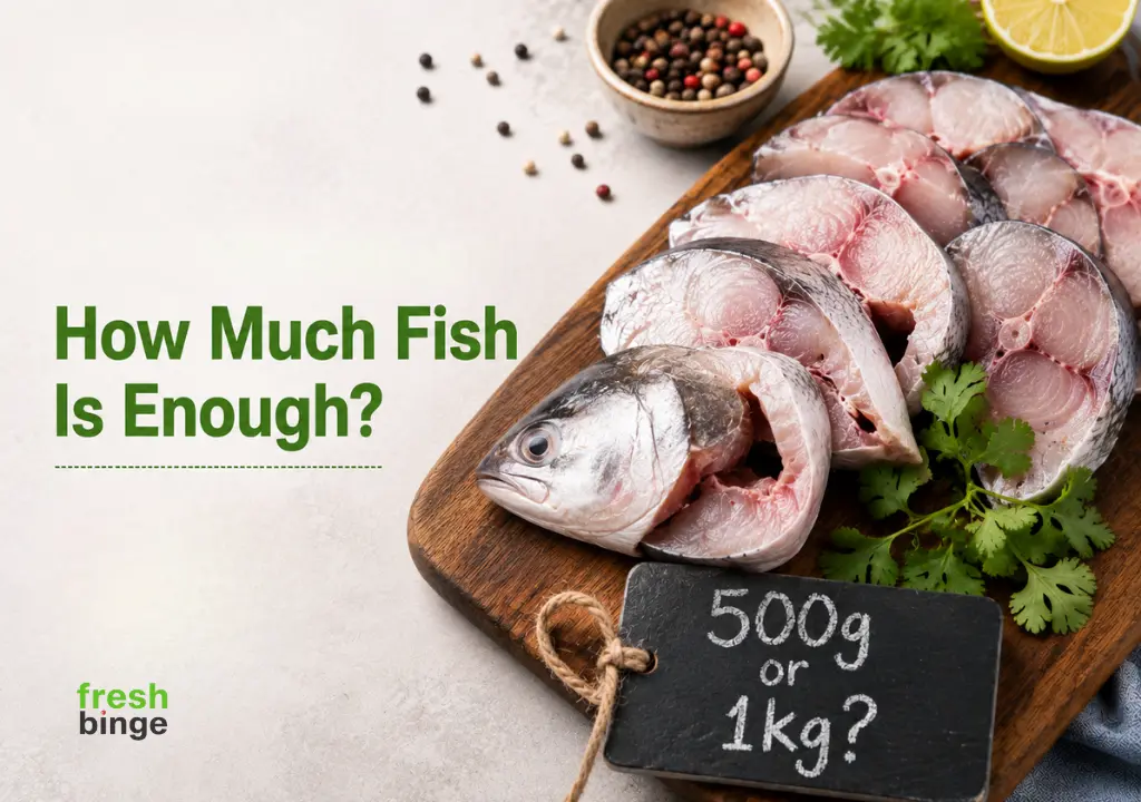 Fresh fish and seafood delivery in Bengaluru from Freshbinge