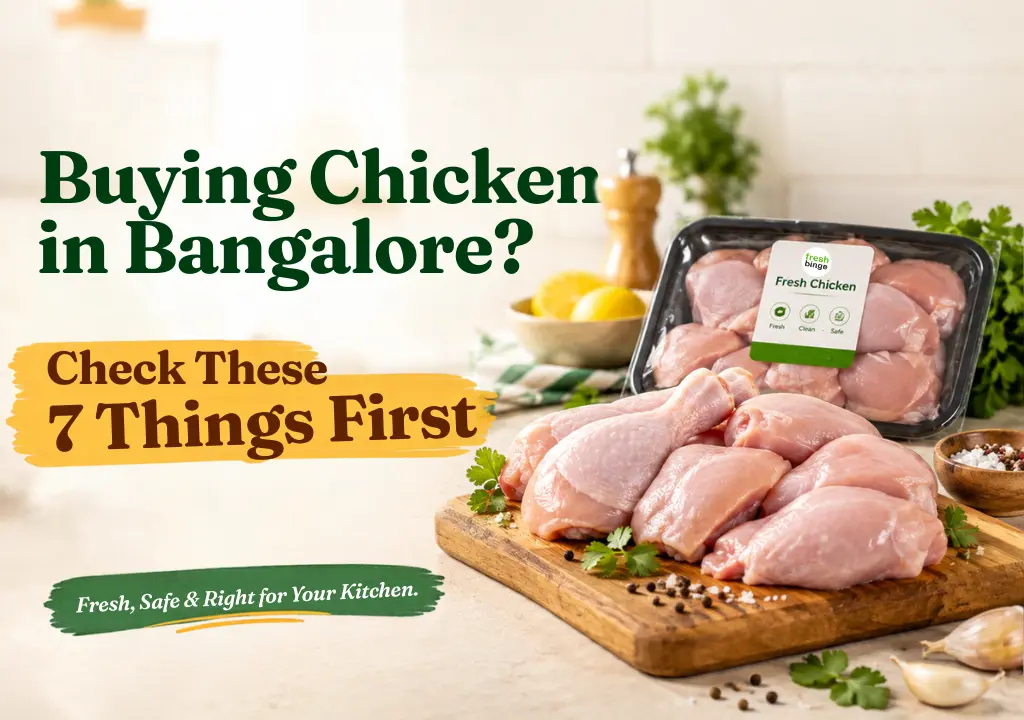 Fresh chicken cuts available on Freshbinge