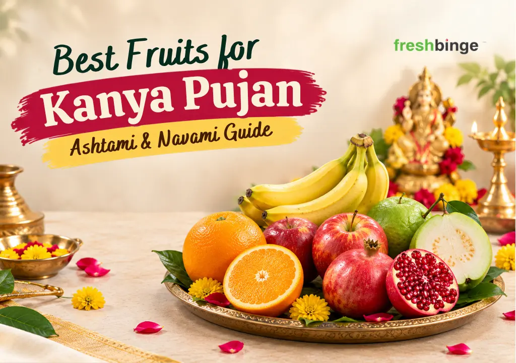Fresh fruits delivery in Bangalore by Freshbinge